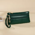 thumbnail image 2 of Women's Wristlet Wallet with Phone Holder PU Leather Long Pocket Purse for and Samsung RFID Blocking Card Slots & Wrist Strap Daily Use & Travel (Green), 2 of 8