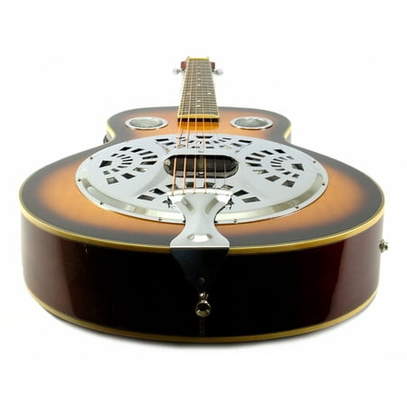 - RESONATOR GUITAR Acoustic-Electric SEPELE SPRUCE Steel Pan Blues Jazz