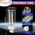 thumbnail image 4 of 2PCS Car USB Night Lights, Touch Dimmable Vehicle Interior Ambient Lamp, Portable Retro Glass LED Light for Auto Decorations, Bedroom, Office, Travel, Camping, Gifts for Women and Men, 4 of 7