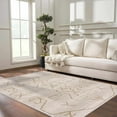 thumbnail image 2 of BoutiqueRugs Azzan Farmhouse Area Rug - Cream, Gold - 5'3" x 7', 2 of 11