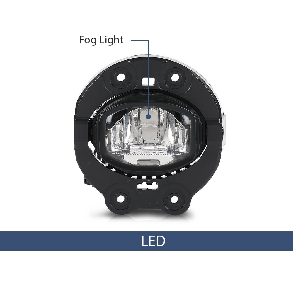LED Fog Light Left or Right Side Fit for 2019 Jeep Cherokee 68410368AB CH2592161
