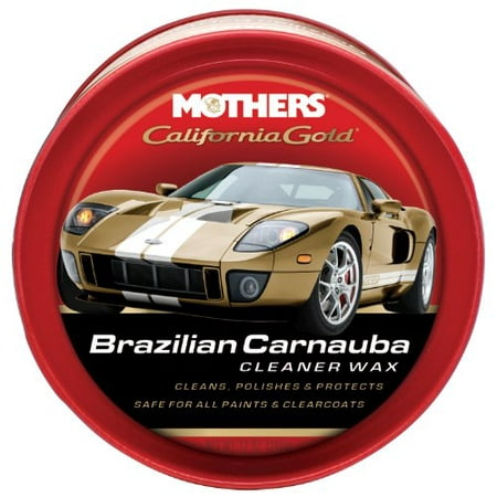 Mothers 05500 California Gold Brazilian Carnauba Cleaner Wax Paste - 12
