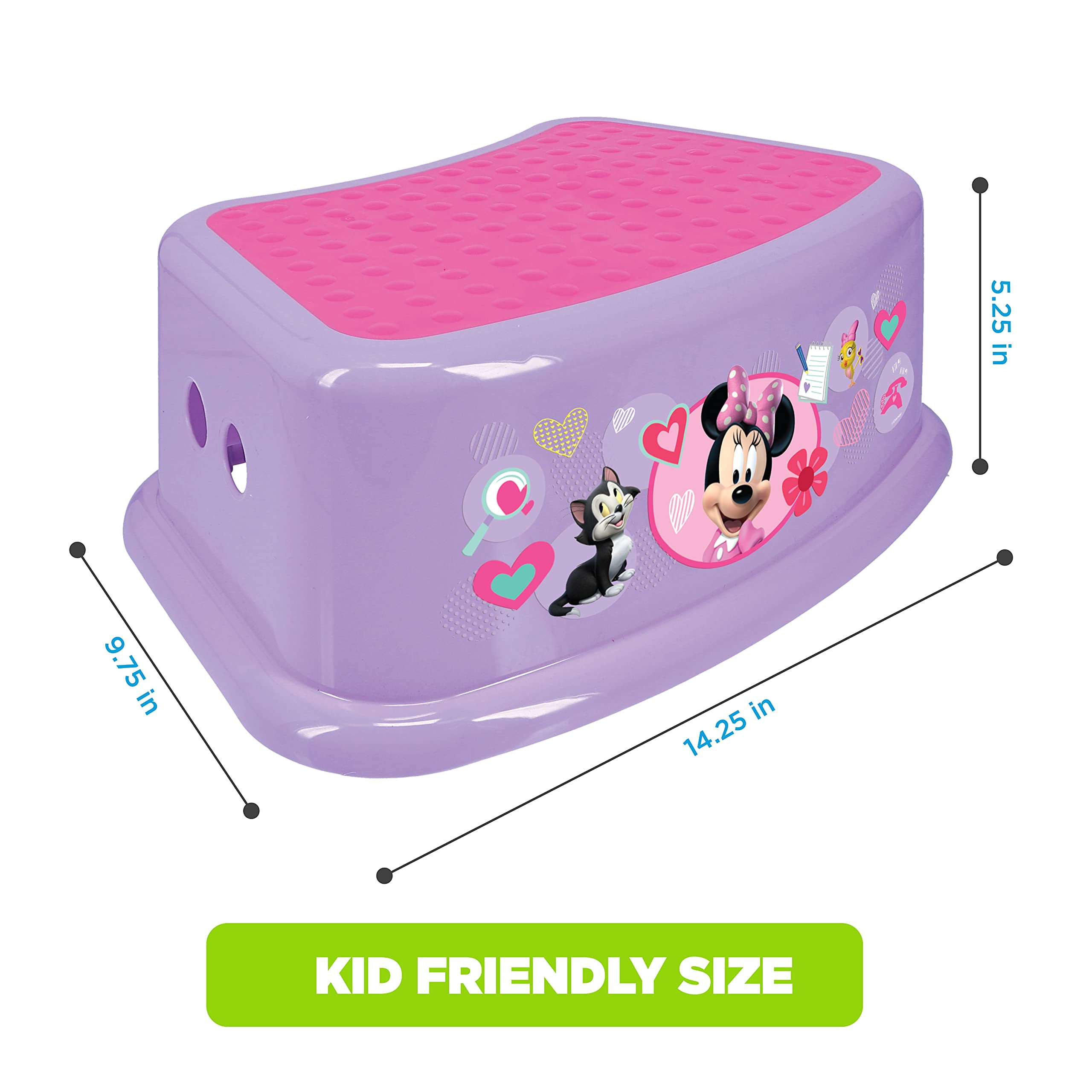 Escabeau d'aides heureux Minnie de Disney Mickey & Minnie