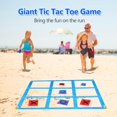 thumbnail image 3 of Juego de lanzamiento de pufs gigantes con punta en punta, CWLAKON Outdoor, 3 of 6