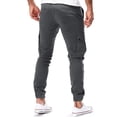 thumbnail image 3 of RUTAYY Men's Pants Sports Solid Color with Pocket Slim Fit Daily Wear Classic Stylish Trousers, 3 of 5