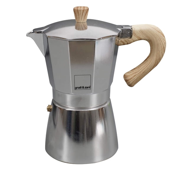 gnali&zani VEZ 006/IND Venezia Coffee Maker 6 Cups Induction, Multi Color