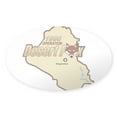 thumbnail image 1 of CafePress - Desert_Fox Sticker - Sticker (Oval), 1 of 1