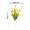 thumbnail image 3 of Artificial Plant Outdoor Fake Grass with Flowers UV Resistant Greenery Garden Porch Window Box Decorating, 3 of 6