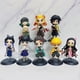 thumbnail image 2 of Figura de acción de Anime Demon Slayer, Nezuko, Tanjirou, Zenitsu, Inosuke, Kyoujurou, Kawaii, Qposket Figure, Kimetsu No Yaiba Model Toy Gift zhangmengya LED, 2 of 2