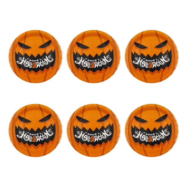 Suministros de cocina, Suministros desechables, Halloween Nueva vajilla de papel desechable vajilla desechable