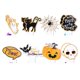 thumbnail image 1 of 16 Uds. De adornos para tartas, adornos para magdalenas de Halloween, tarjetas de inserción para tartas para decoración de tartas de fiesta, 1 of 5