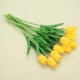 thumbnail image 4 of 10 piezas ramo artificial Mini simulación tulipán decoración de boda amarillo JShteea Libre de BPA, 4 of 8