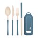 thumbnail image 2 of Wheats Straw Tableware Set Student Outdoor Portable Knife Fork Spoon Straw Tableware Camping Portable Tableware, 2 of 6