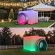 thumbnail image 3 of Carpa inflable para fiestas SAYOK, club nocturno, blanca, cámara hinchable, fotomatón, carpa inflable en forma de cubo para eventos, espectáculos, exposiciones, bares, clubes, turismo, fiestas, 3 of 6