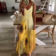 thumbnail image 3 of Sunflower Fine Art Sleeveless Dress Summer Dress Woman 2025, 3 of 7