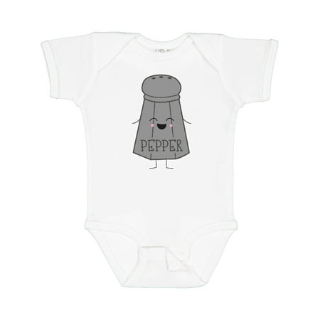 

Inktastic Cute Kawaii Pepper Shaker Gift Baby Boy or Baby Girl Bodysuit