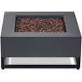 thumbnail image 5 of Real Flame Blake 36" Square Steel Propane or Natural Gas Fire Pit Table in Weathered Slate, 5 of 9