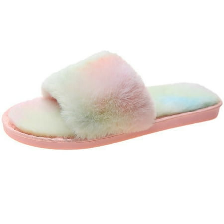 

1 Pair Flat Slippers Non-slip Slippers Fashion Slippers for Women Wearing Home