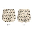 thumbnail image 5 of Lsque Pug Dog Face Printed Women's Running Shorts with Liner Pockets,Elastic Quick Dry Workout Athletic Gym Yoga Shorts,Womens High Waist Shorts-X-Large, 5 of 9