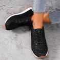 thumbnail image 6 of YOUYEDIAN Orthopedic Dress Shoes for Women Arch Support Non Slip Slip on Tennis Shoes Wide Knitted Mesh Stretch Business Casual Shoes Soft 2026 Foam Shoes (Black), 6 of 6