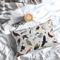 thumbnail image 3 of Salouo Animal Bird Pattern Pillow Cases,1PC Pillow Covers with Envelope Closure Decorative Pillow Case for Bed Couch,Pillows Not Included-14"x20", 3 of 6