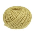 thumbnail image 1 of Unique Bargains 82ft Jute Twine 0.04inch 3 Ply Natural String for DIY Crafts Yellow, 1 of 8