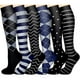 thumbnail image 1 of ZHAOCHENG Calcetines de compresión para circulación para mujeres y hombres (juego de 6 pares), 1 of 5