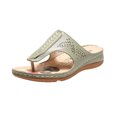 thumbnail image 2 of Sandalias de verano para mujer, chanclas, sandalias informales para mujer, sandalias de playa romanas Wmkox8yii nm10848, 2 of 7