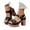 b-Black, variant on Women's Chunky Heel Sandals Slip on Summer Dress Shoes Open Toe Low Block Heels Wide Width Platform Outdoor Slides Grey 7.5