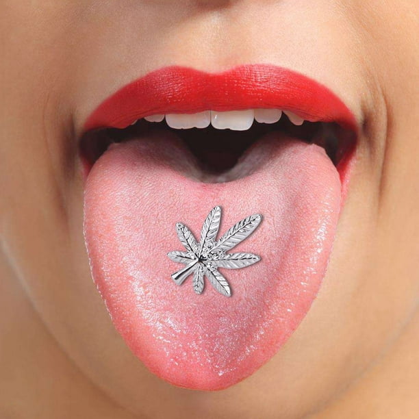 Flesh colored tongue ring sale