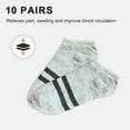 thumbnail image 2 of Men Cotton Ankle Socks, Breathable Thin Casual Socks, Men Running Hiking Socks, 2 of 5
