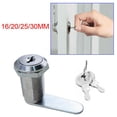 thumbnail image 2 of JINGT Cam Lock for Door Locker Cabinet Drawer Cupboard Mailbox 20mm 16mm 25mm 30mm, 2 of 7