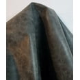 thumbnail image 4 of NAT Leathers | Gray Distressed 2 Tone Oily Faux Vegan Leather PU {Peta Approved Vegan} | 1 Yard 36 inch x 52 inch Cut by Yard Pleather 0.9 mm Vinyl Upholstery | Gray Crazy Horse Distress 36"X52", 4 of 4