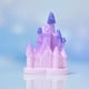 thumbnail image 3 of Yuarrent Castillo Decoración Fantasía Cuento de hadas Artesanía Adorno Paisaje Jardinería Paisaje Miniatura Decoraciones de escritorio Artesanía Castillo Púrpura Yuarrent HA077358-04, 3 of 6