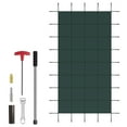 thumbnail image 1 of Goplus Winter Swimming Leaf Pool Cover Safety Pool Cover for Pool Size: 40 X 20 FT Green, 1 of 10