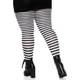 thumbnail image 4 of YooGuoGuo Women's Nylon Striped Tights, 4 of 6