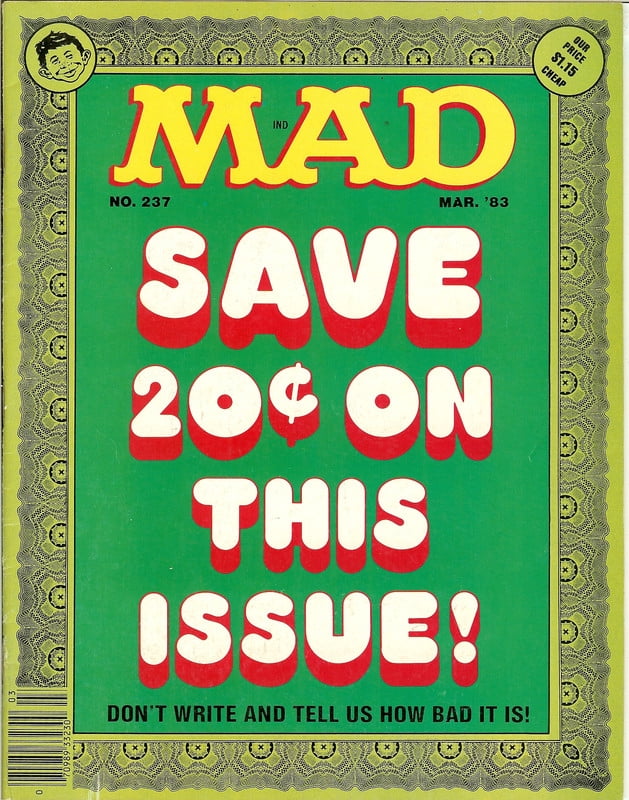MAD Magazine #237 March 1983
