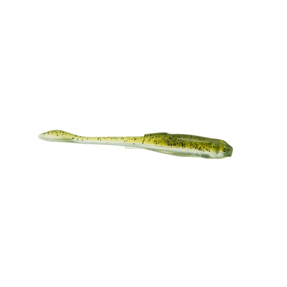 6th Sense – Glitch – Soft Plastic Bass Lure, Flat Belly Design, Realistic Bait Fish Movement, Enhanced by Proprietary 6th Scent – 3.8 inch (10/pk) - Made in The