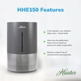 thumbnail image 3 of Hunter HHE150 Aspire 4.8L Evaporative Humidifier with PermaWick Filter, Graphite, 3 of 8