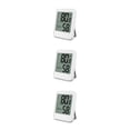 thumbnail image 1 of Termómetro digital Cateissary Medidor de temperatura y humedad Blanco 3Conjunto, 1 of 6