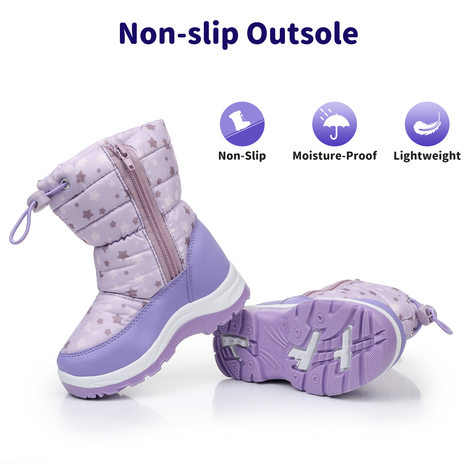 Blikcon Kids Waterproof Snow Boots photo 6