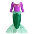 thumbnail image 3 of Vestido de sirena para niñas, disfraz de princesa para Halloween, ropa de bebé, fiesta de cumpleaños de Navidad, carnaval, 3 of 4