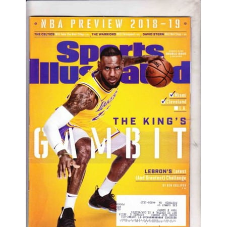 1980 Sports Illustrated Magazine - SPORTS ILLUSTRATED MAGAZINE OCTOBER 22 2018--LEBRON JAMES COVER