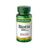 Nature's Bounty Biotin Rapid Release Softgels, 5000, Original, 72 Ct (2 pack) (Bundle)