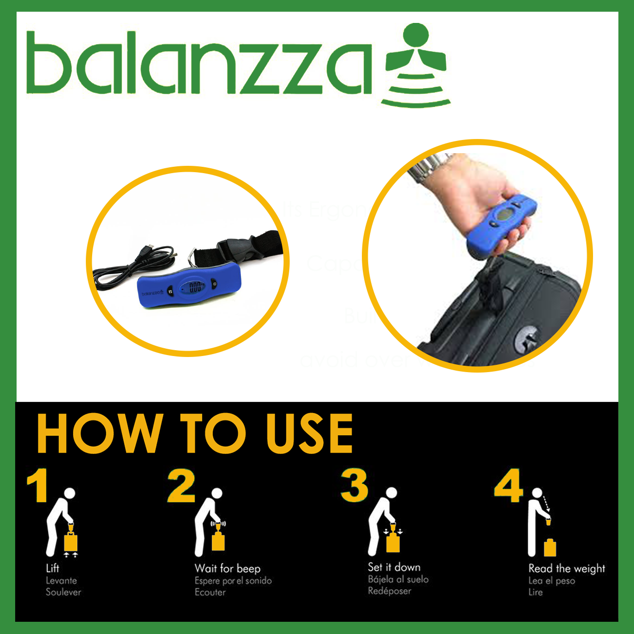Shop Balanzza Mini Luggage Scale – Luggage Factory