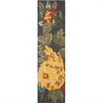thumbnail image 1 of Safavieh Jardin Runner Rug in Black / Multi, 1 of 3