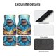 thumbnail image 4 of Balery Colorful Underwater Shark Juego de 4 Alfombrillas para Auto, Revestimientos de Caucho Resistente, Diseño Antideslizante, 4 of 7