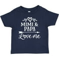 thumbnail image 3 of Inktastic Mimi and Papa Love Me for Grandchild Boys or Girls Baby T-Shirt, 3 of 5