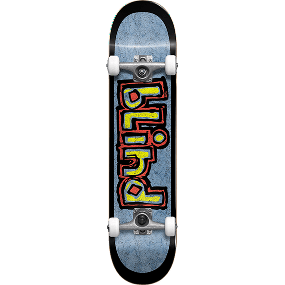 Blind OG Box Out Complete Skateboard 7.62 Black/Blue