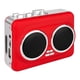 thumbnail image 2 of Reproductor de casetes Cassette a convertidor USB portátil Control de volumen Estéreo Doble Rojo, 2 of 9
